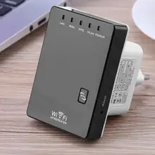 300Mbps Signal Booster Dual LAN Port Wireless Mini Wifi Router Dual Port Wireless Repeater Wifi Range Signal Expander Amplifier