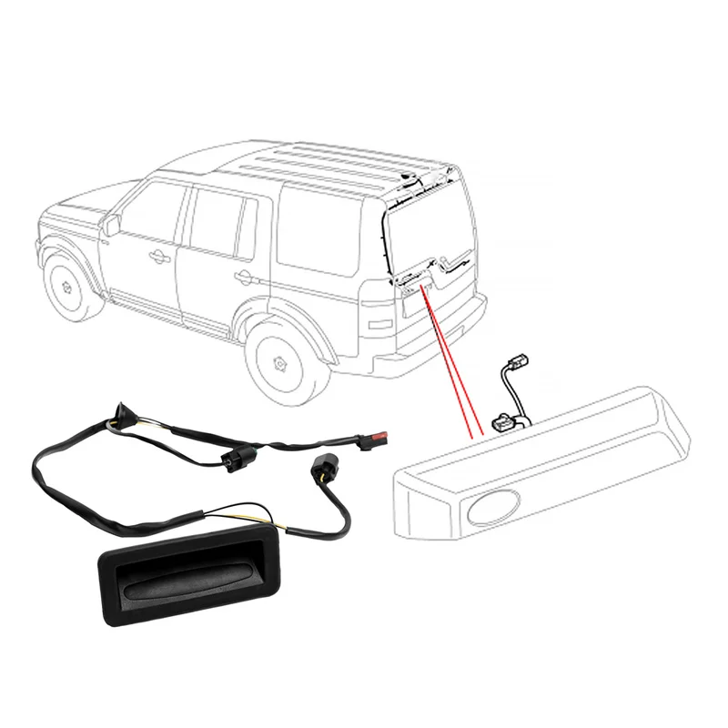 OE LR020997 багажника Переключатель блокировки релиз для Land Rover freelander 2 автомобиля задняя выпуска Ручка Ремонт переключатели