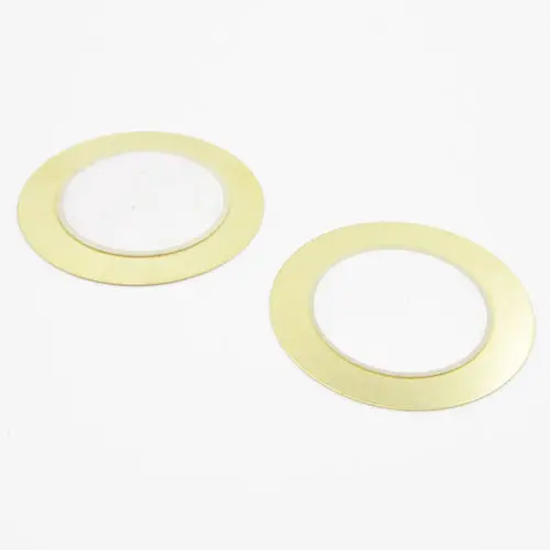 

20PCS 35mm Piezo Elements buzzer Sounder Sensor Trigger Drum Disc+ copper