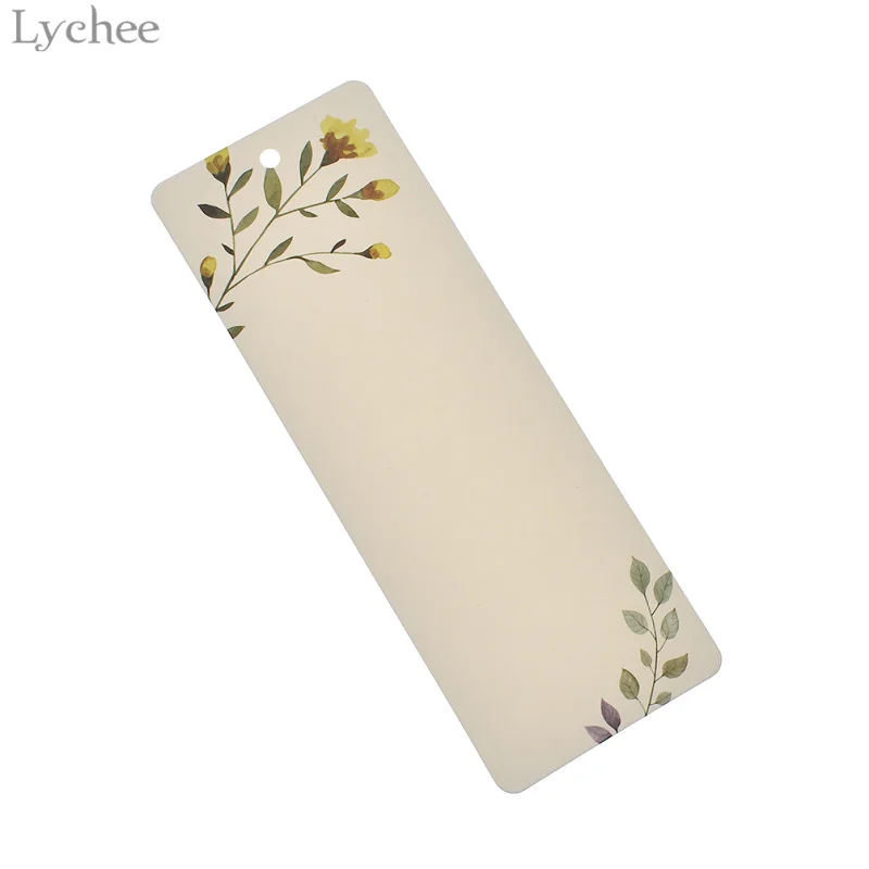 Lychee Life 40 шт. винтажный цветочный лист цветной бумаги Этикетка для записная книжка Закладка сделай сам украшение дневника ручной работы