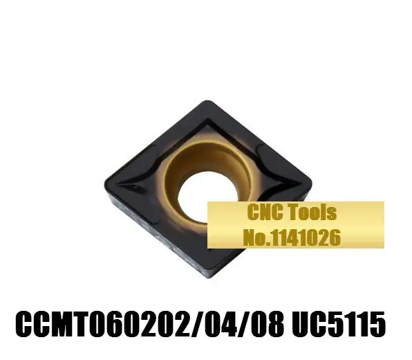 CCMT060204/CCMT060208 UC5115,original CCMT 060204/08 insert carbide for ...
