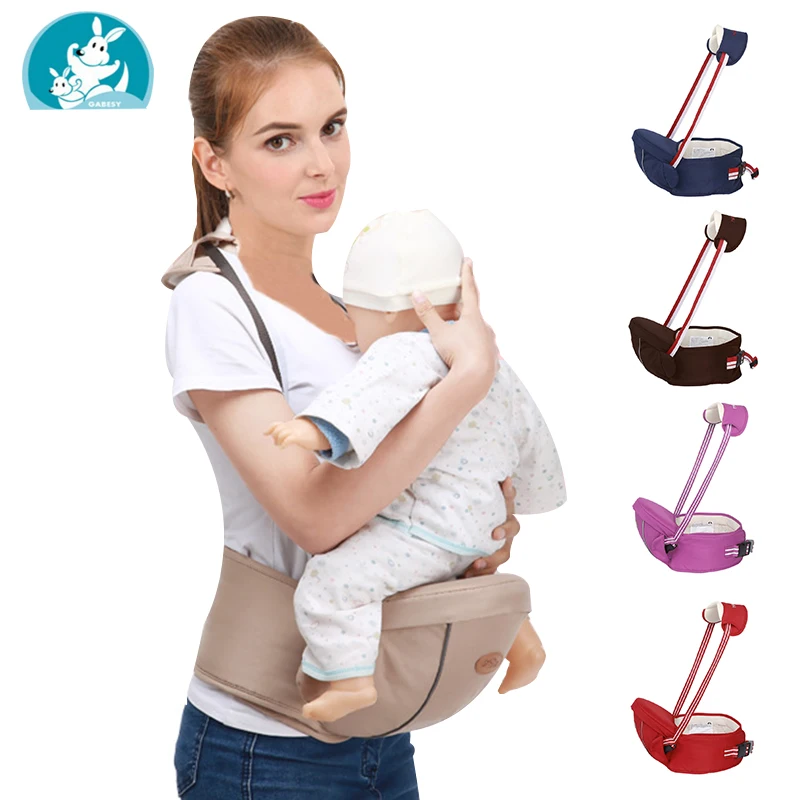 

0-3 Years Baby's Carrier Waist Stool Multifunction Baby Hold Hip Seat Belt Adjustable Toddler Kids Infant Sling for Newborns