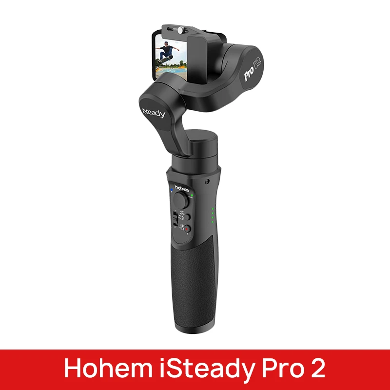 Hohem iSteady Pro 2 3-осевой портативный монопод с шарнирным замком для DJI Osmo экшн Камера стабилизатор для экшн-камеры GoPro Hero 7/6/5/sony RX0 спортивные Камера - Цвет: KIT A