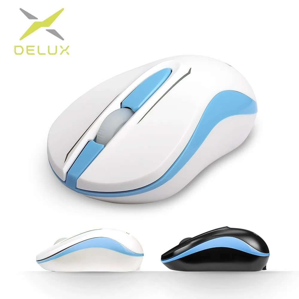Delux M137GX Optical USB Wireless Mouse 1000 DPI Computer Mouse Eudipleural Ergonomic Office Mini Mice for PC Laptop Delux M137GX Optical USB Wireless Mouse 1000 DPI Computer Mouse Eudipleural Ergonomic Office Mini Mice for PC Laptop