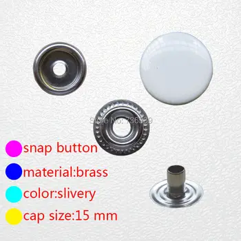 

FREE SHIPPING-100sets/lot +installation tools 15mm #201 brass colorful cap spring faster snap button with good quality