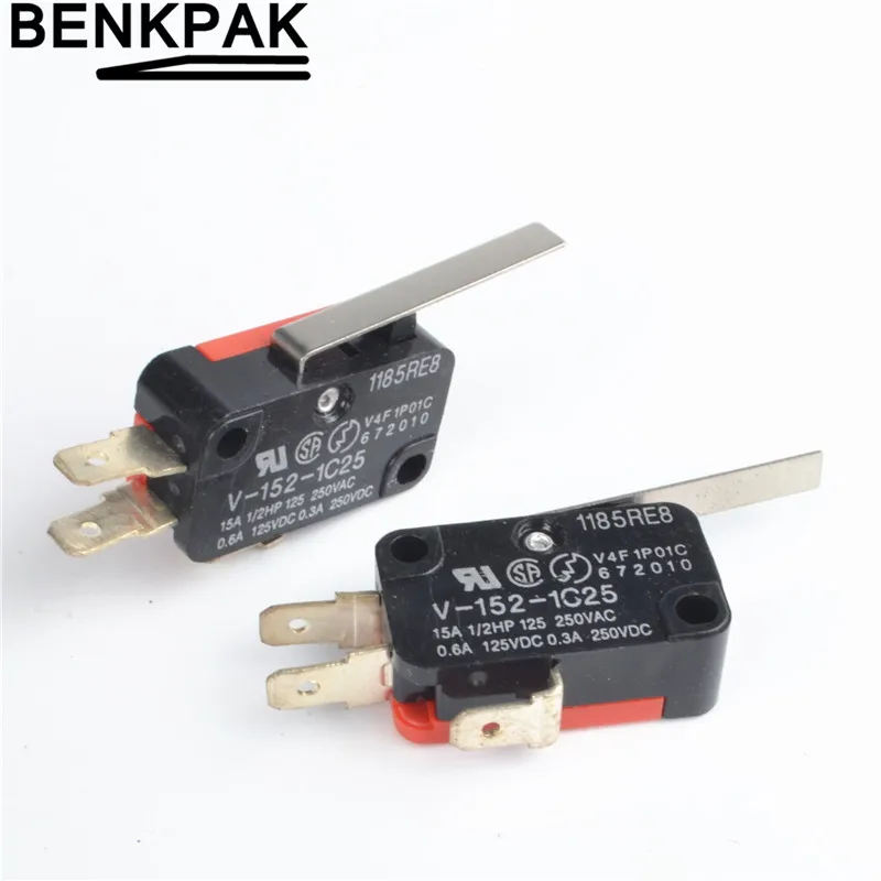 

quality miniature micro switch V-152-1C25 snap action switch