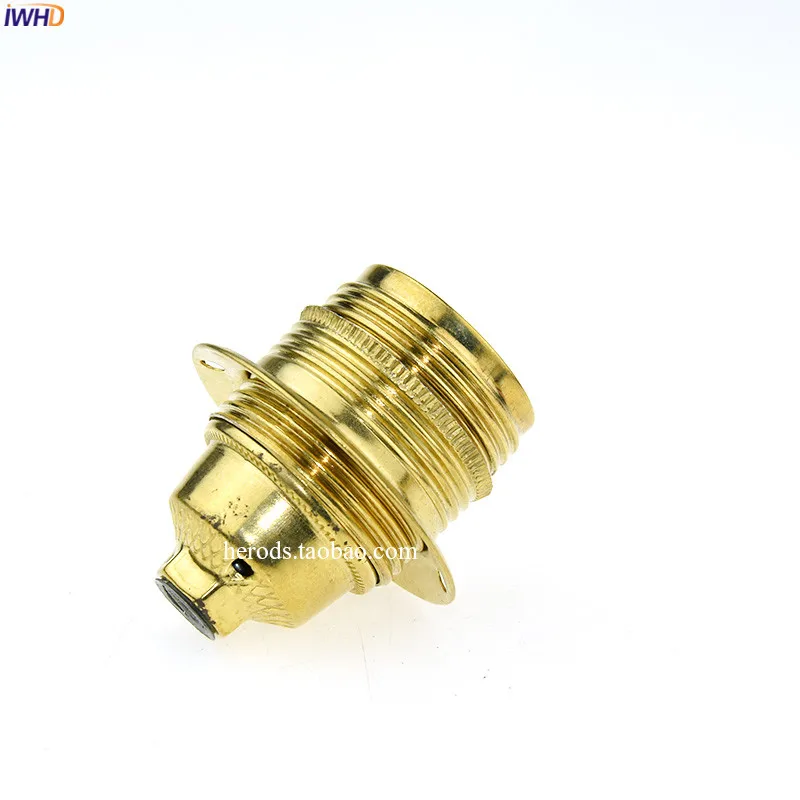 Description Picture 6 of itemIWHD Aluminum Douille E27 Socket Bulb Holder For Pendant Light Retro Soquete Fitting E14 E27 Lamp Holder Base Lampholder