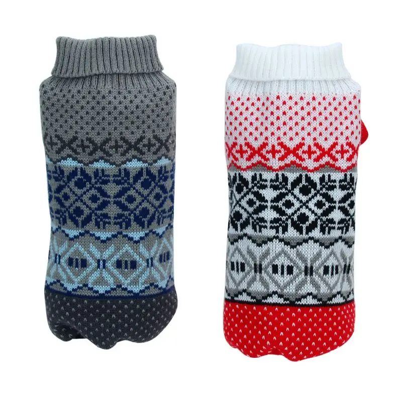XS XXL Dogs Pet Sweater Multi Pattern Apparel Dog Pet Coat