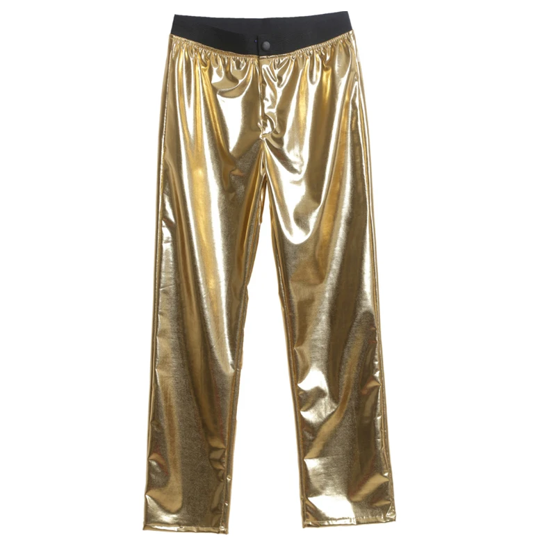 

Michael Jackson Stage Pants Performace Costume Classic Golden Dance Pants Custom Made