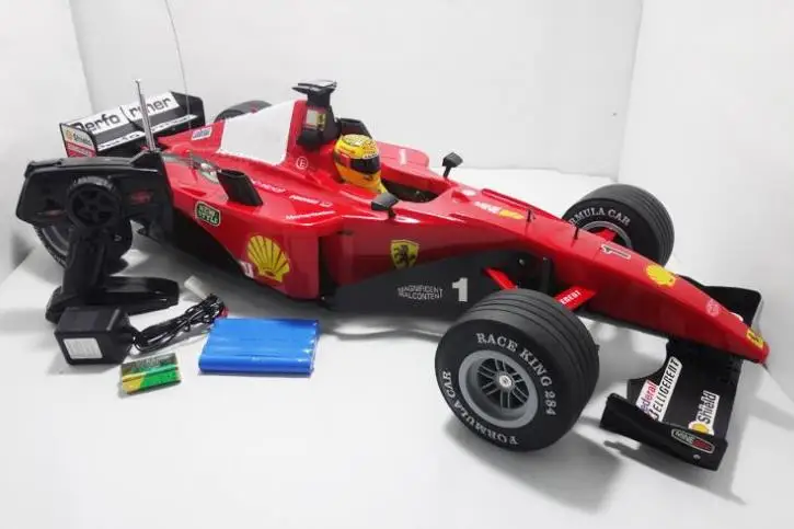 1:6 RC F1 Formula модель автомобиля с дистанционным управлением на радиоуправлении f1 спортивный гоночный автомобиль с высокой скоростью большой размер: 77x34x19,5 см