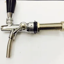 Латунный G5/" пивной кран с длинным хвостовиком для домашнего пивоварения