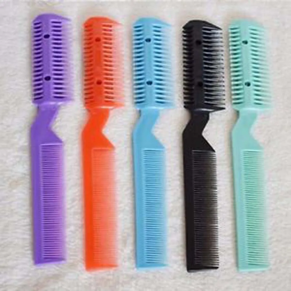 Pet Dog Cat Hair Trimmer Comb Cutting Cut With 2 Blades Grooming