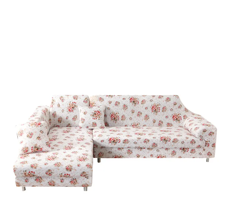 Современный секционный диван крышка Угловое покрывало для дивана для гостиной 2 и 3 местный эластичный стрейч l форма диван крышка - Цвет: L-13