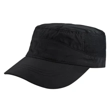 Рыбалка Лето Регулируемый Открытый Зонт быстросохнущая модная кепка-бейсболка походная Повседневная плоская кепка для взрослых военный Гольф Спорт
