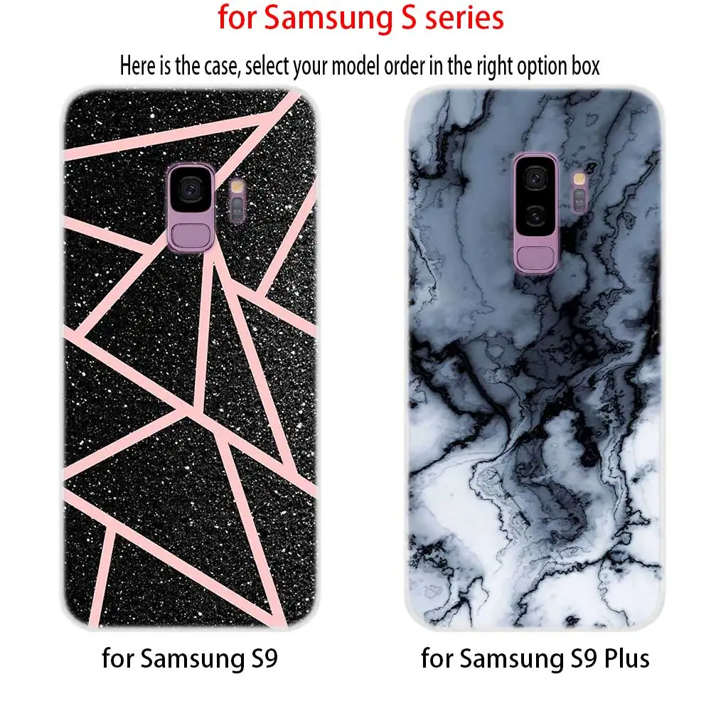 Мягкий силиконовый чехол для Samsung S30 S20 S11 S10 S9 S8 Plus lite 11e 10e Uitra S7Edge шикарный