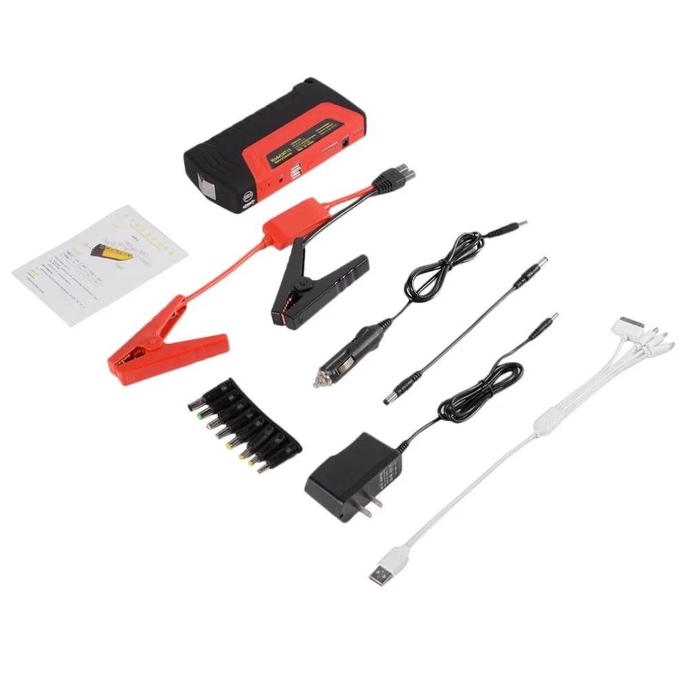 

50800 Portable Car Jump Starter Power Bank Emergency Auto Jump Starter Car Jump Auto Battery Booster Pack Vehicle Jump Starter