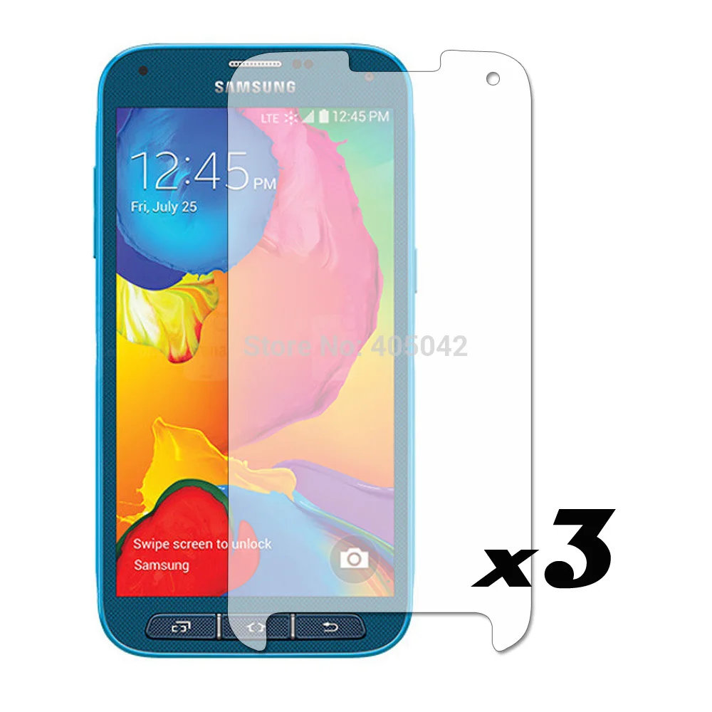 

3X Premium Clear LCD Screen Protector Film Guard Cover For Samsung Galaxy S5 Sport G860