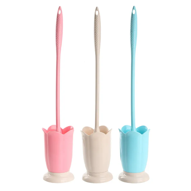 Bathroom Plastic Toilet Brush Holder Toilet Brush Set Toilet Plastic ...