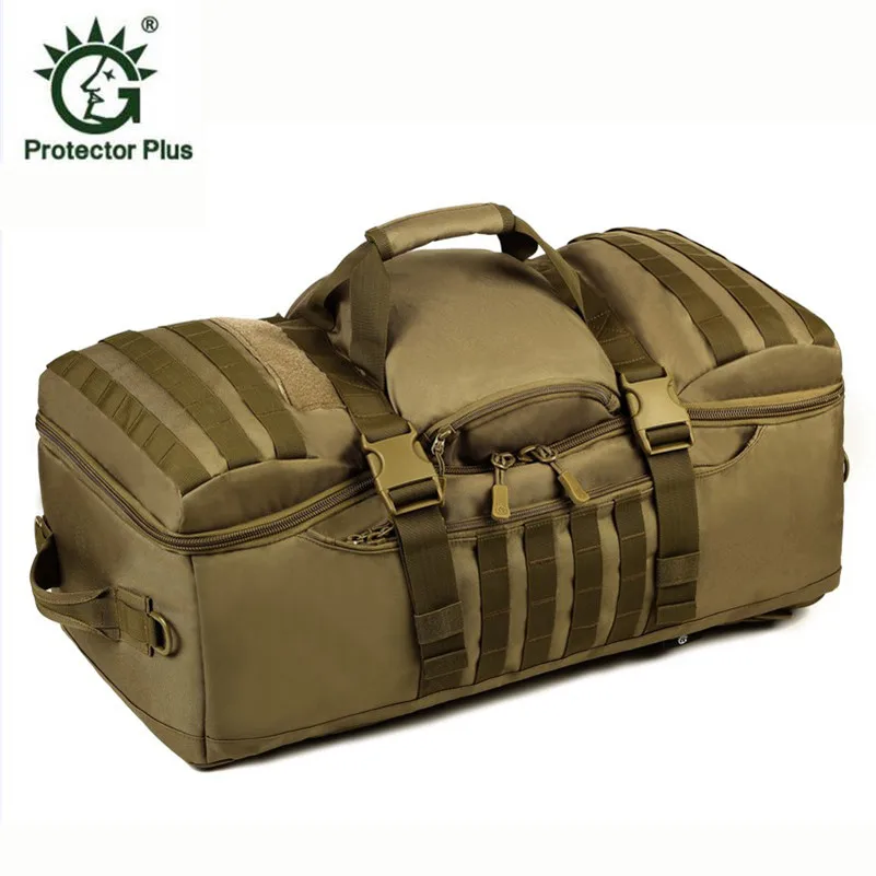 

Outdoor Sport Men Bags 60L Waterproof Nylon Backpack Military 3 P Backpacks School Bag Hiking huntingLeisure Notebook Laptop Bag