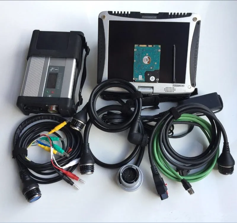 

mb sd c5 toughbook star diagnosis with software 2019.07 hdd installed in laptop cf19 touch screen ready to use super
