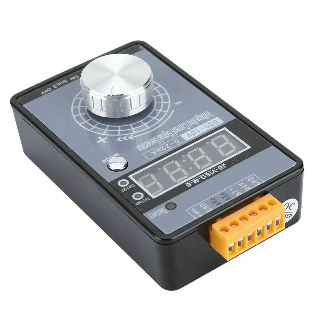 New Digital 4-20mA 0-10V Voltage Signal Generator 0-20mA Current Transmitter