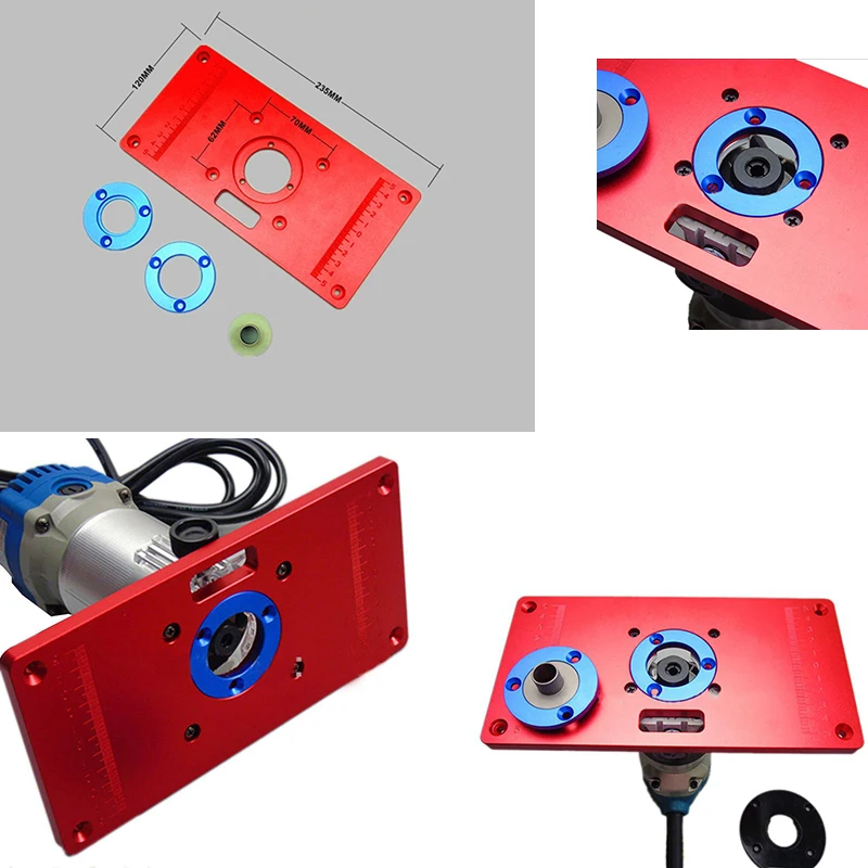 

Universal Trimming Machine Auxiliary Tools Flip Board DIY Woodworking Tools Trimming Machine Tool