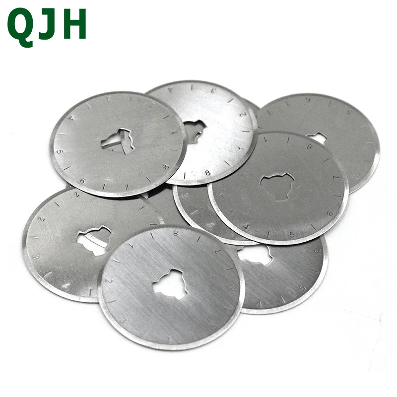 

1PCS 28MM 45MM Rotary Cutter Refill Blades Patchwork Fabric Leather Craft Steel Circular Sewing Quilting cutters