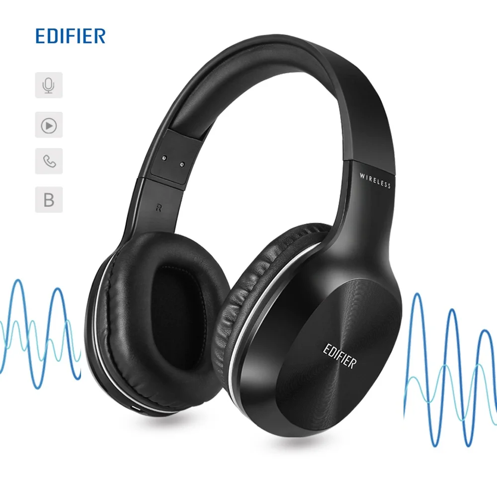 EDIFIER W806BT Wireless Bluetooth Headphones On Ear Stereo Music