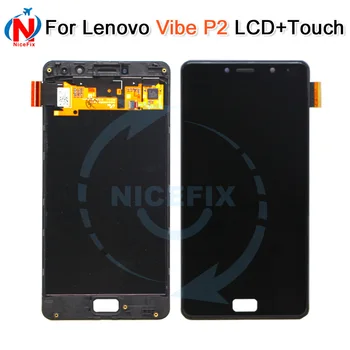

For Lenovo Vibe P2 Display LCD Touch Screen digitizer Assembly With Frame tools Replacement Part For Lenovo P2 P2c72 P2a42 LCD