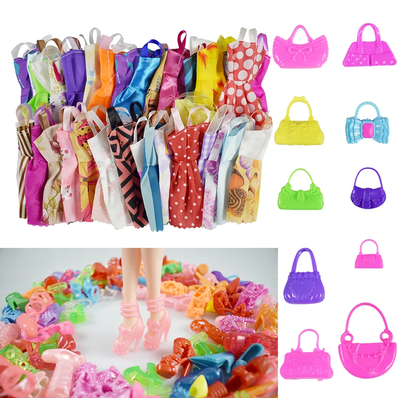 New 25 Pcs font b Doll b font font b Accessories b font 10 Pcs Beautiful
