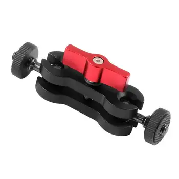 

Articulating Magic Arm for Camera Field LED Video Light Camera Cage w/ Double Ballheads +1/4" Screw
