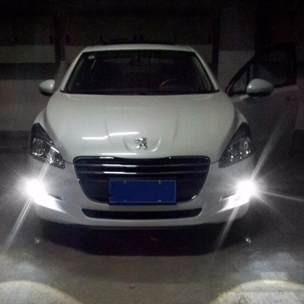 ANGRONG 2x H11 H8 лампы 15 SMD высокой мощности светодиодные противотуманные дневные