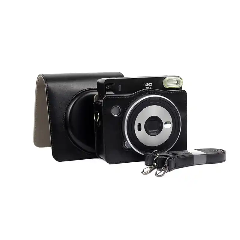 Funda de transporte de cámara para Fujifilm Instax Cuadrado SQ6 Instant Película Cáscara Cubierta De Bolsa