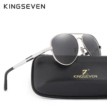 Фотография KINGSEVEN Men HD Polarized Sunglasses Aluminum Magnesium Driving Sun Glasses Men