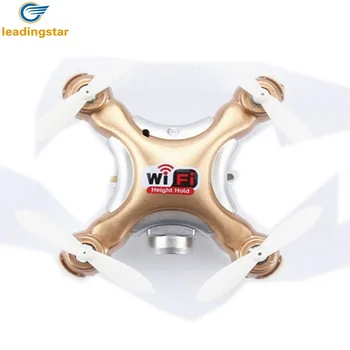 

RCtown Cheerson CX-10WD-TX Remote Control 4CH 2.4GHz 6 Axis Gyro FPV Wifi Drone Quadcopter Golden racing drone