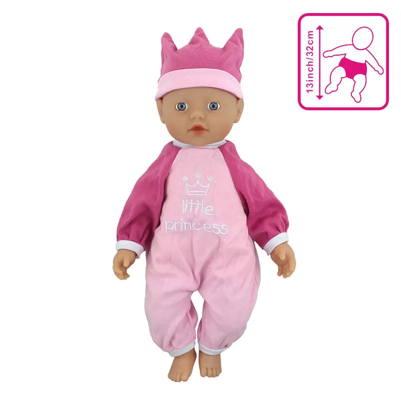 6 стилей комплект одежды подходит для 13 дюймов 32 см baby doll, детский лучший подарок на день рождения(продается только одежда - Цвет: 13