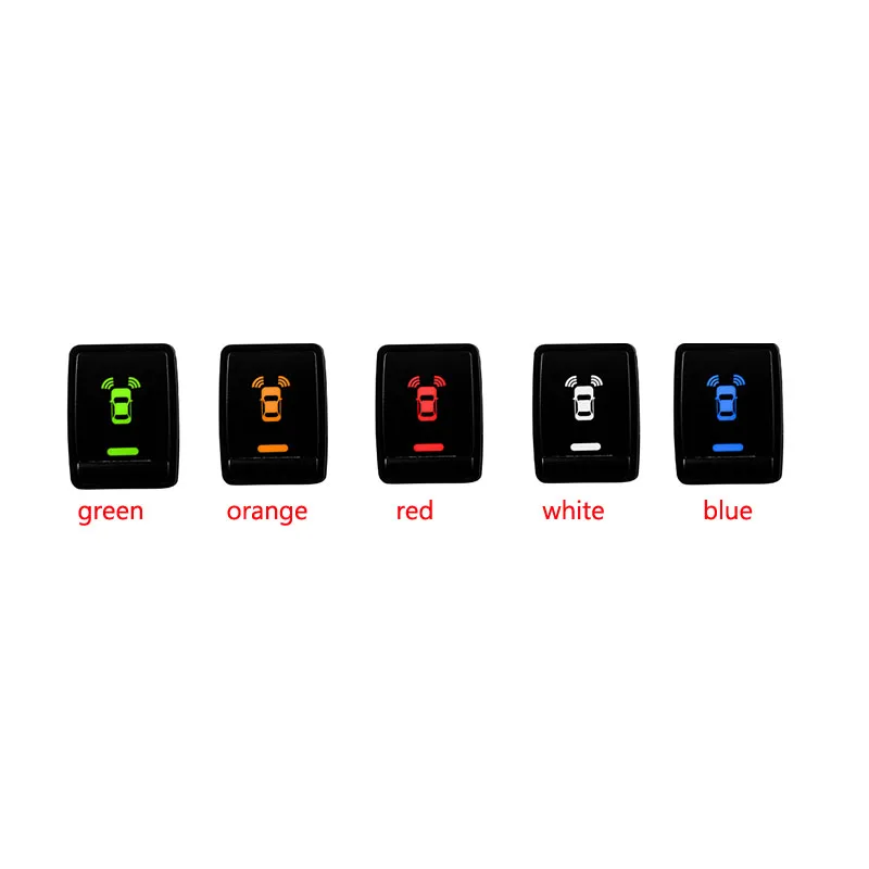 

Automotive interior For Nissan TIIDA QASHQAI SYLPHY TEANA X-TRAIL Bluebird QASHQAI switch Radar Parking button switch color