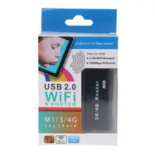 ANENG Mini Portable 3G 4G WiFi Wlan Hotspot AP Client 150Mbps USB Wireless font b Router
