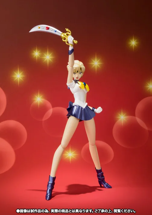 PrettyAngel-Подлинная Bandai S. H. Figuarts Pretty Guardian Sailor Moon 20th PVC Sailor Uranus фигурка