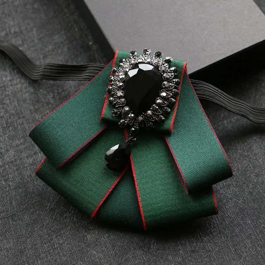 

High Quality Men Fashion Solid color Bowtie Wedding Butterfly Bow Tie multiuse Adjustable Necktie business suits accessories