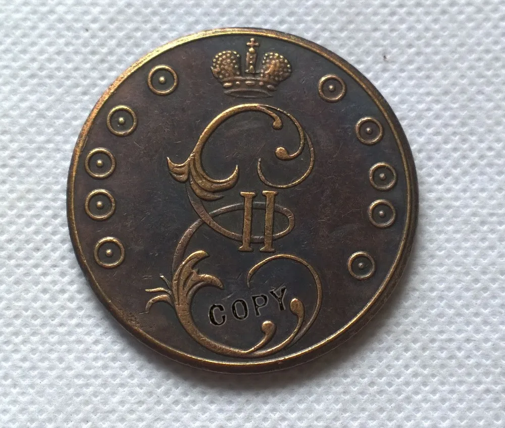

Type#2 1796 Russia 10 KOPEKS copy coins commemorative coins-replica coins medal coins collectibles badge