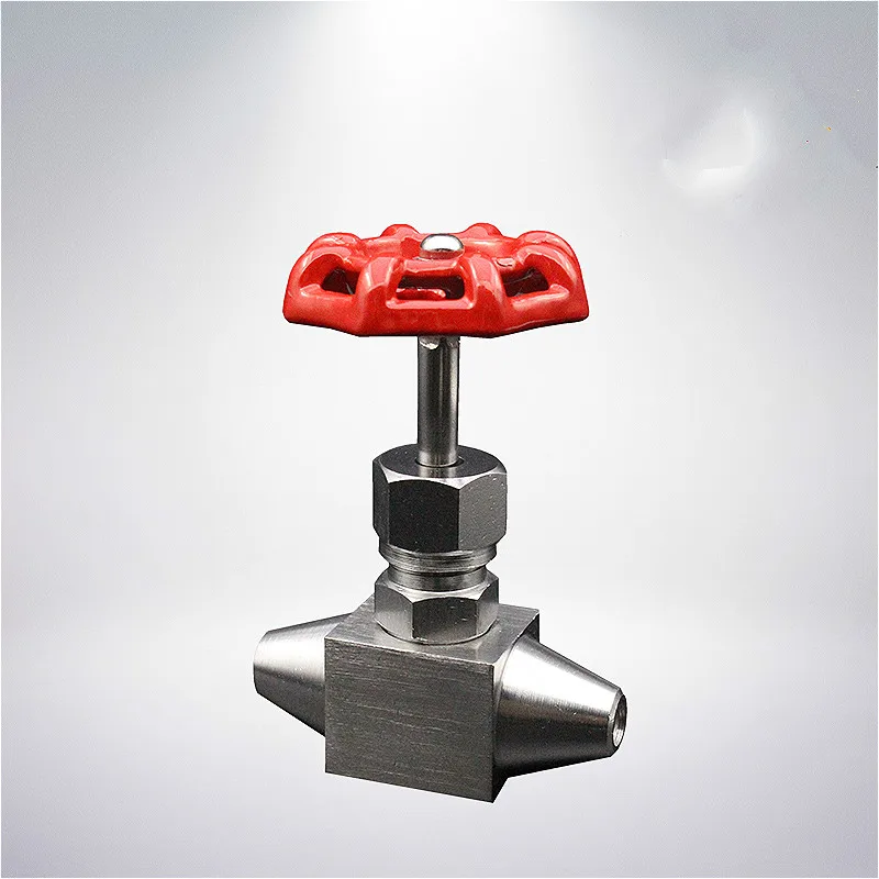 SS304 DN6 DN10 DN15 стык сварной высокое Температура и Давление игольчатый клапан стыковой сварки клапан потока Управление запорный клапан