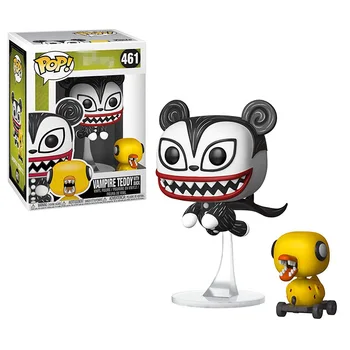 

Official Funko pop Nightmare Before Christmas - Vampire Teddy with Undead Duck Vinyl Action Figure Collectible Model Toy