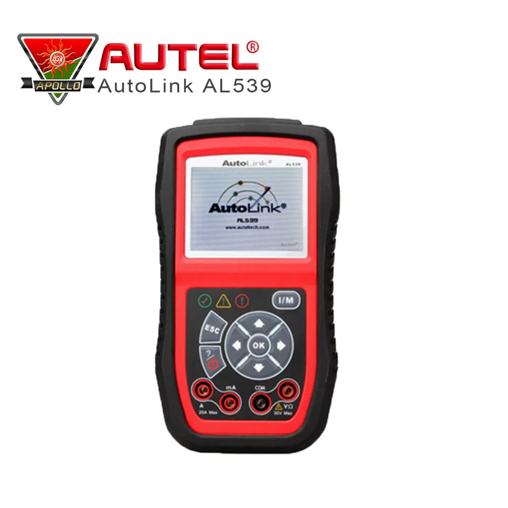 

[Authorized Autel Distributor] Autel AutoLink AL539 OBDII & CAN Electrical Test Tool Multi-Language Free Shipping