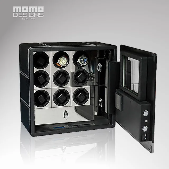 NEW Watch winder safe box 9 automatic watches and jewelry storage Watch