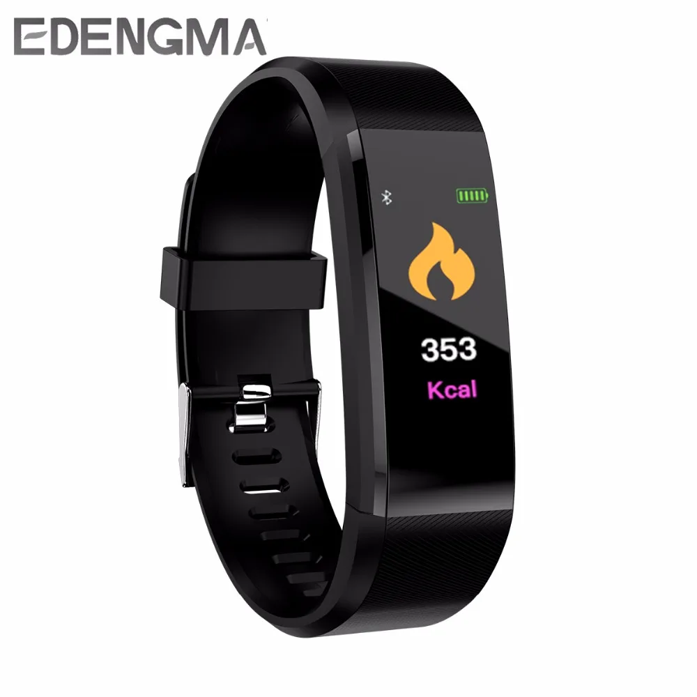 Смарт-браслеты ID115 плюс обновления цветной экран многофункциональный мониторинг здоровья multi-mode Упражнения Фитнес браслет