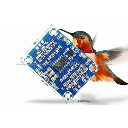 DYKB Mini TPA3110 15 Вт + цифровой аудио усилитель мощности плата для 12 в 24 автомобильный