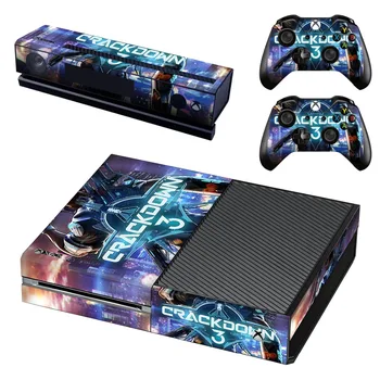 

Crackdown 3 Skin Sticker Decal For Microsoft Xbox One Console and 2 Controllers For Xbox One Skins Stickers Vinyl