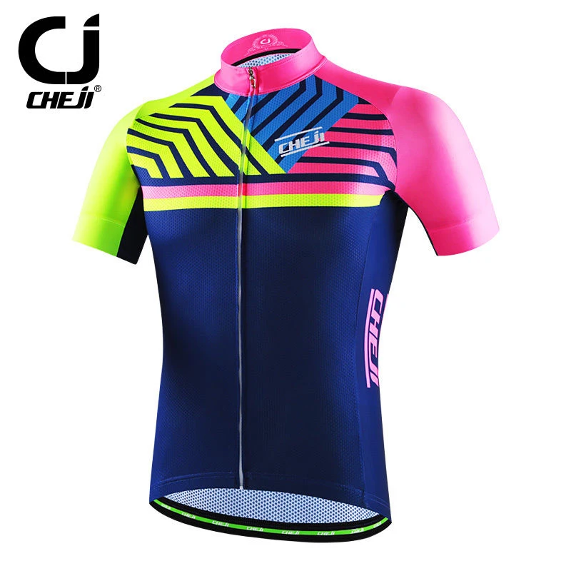 high visibility bike jersey