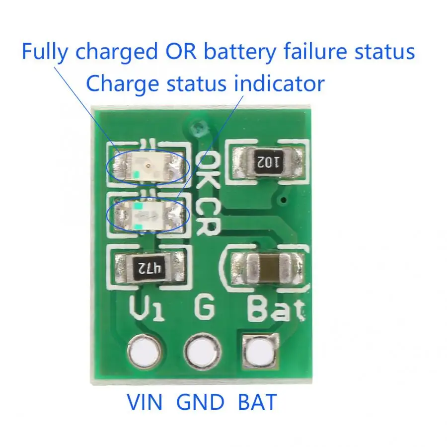 Контроллер заряда солнечной Мощность Комплект Mini 5V 1A 18650 литий-ионный аккумулятор Батарея Зарядное устройство зарядная Модульная плата Солнечный внешний Батарея